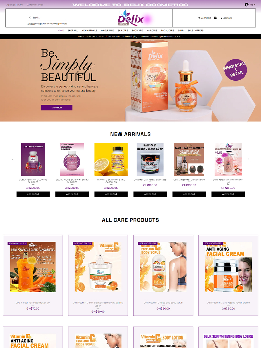Breezy ArtDrop Studios Delix Cosmetics websites