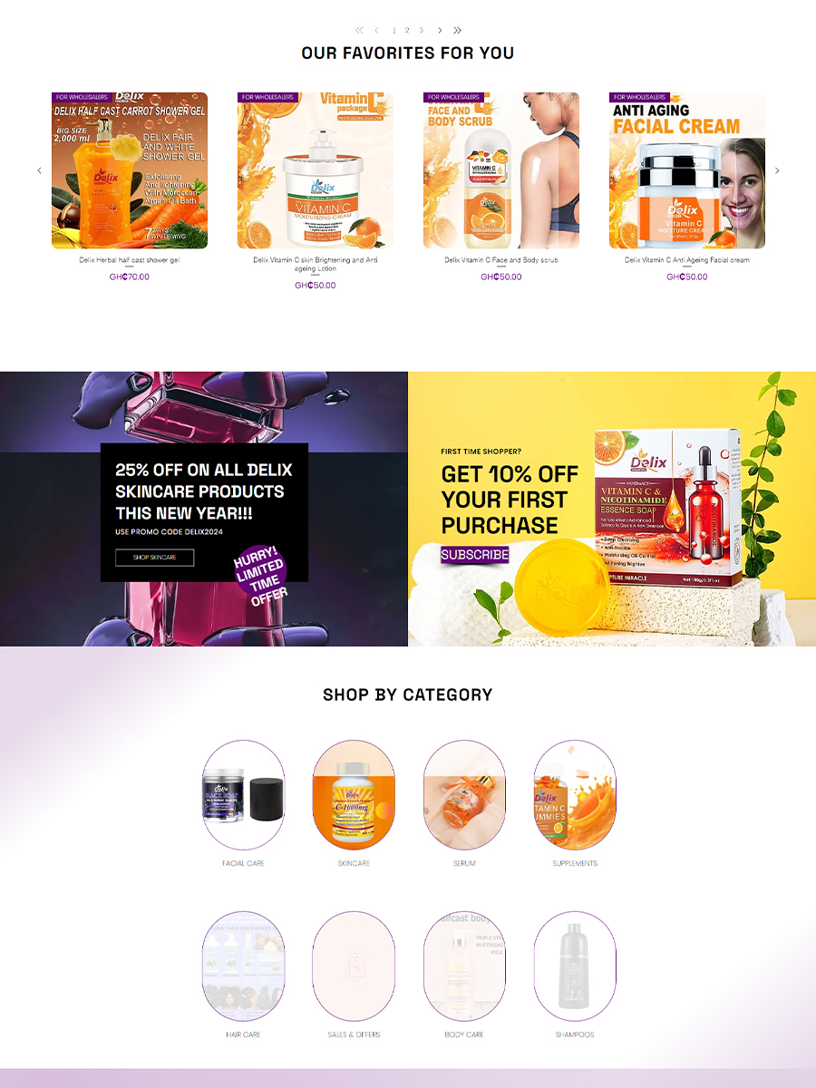 Breezy ArtDrop Studios Delix Cosmetics websites